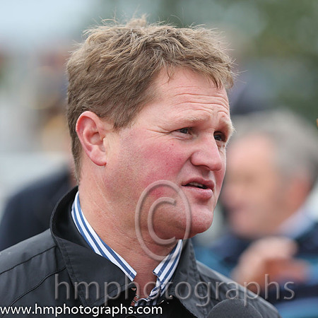 Colin Bowe trainer of winner Little King Robin