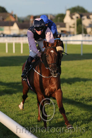1st No 3 Park Rebel (IRE) (2) - Jockey: C D Hayes - Trainer: P D Deegan - Colours: darj blue, pink triple diamond