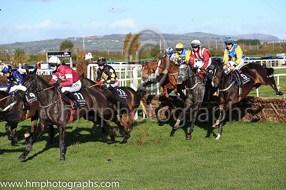 09th Secret Approach and R C Colgan ( 5 , yellow, royal blue cross sashes ) Trainer - N McKnight , Owner - Neil McKnight