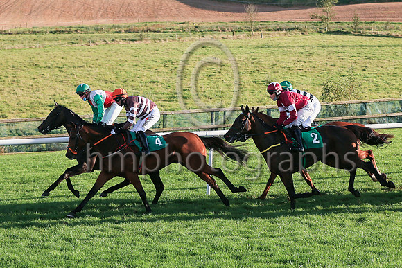 01st Flanking Maneuver and Mr F Maguire ( 2 , maroon, white star ) Trainer - N Meade , Owner - Gigginstown House Stud