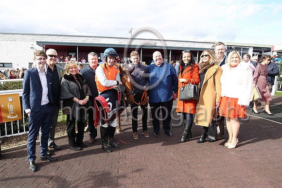 01st Poormans Hill and J W Kennedy ( 5 , orange ) Trainer - G Elliott , Owner - Vincent Caldwell  Mrs Kathleen Caldwell