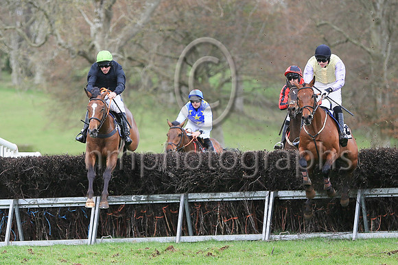 01st SOUND AND FURY and B O'Neill ( 16 , BLACK; black sleeves; green cap ) Trainer: Colin Bowe , Owner : Ltd. Milestone Bloodstock