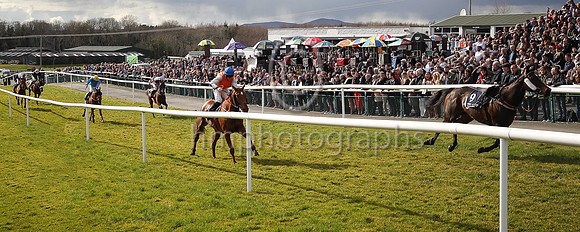 01st Poormans Hill and J W Kennedy ( 5 , orange ) Trainer - G Elliott , Owner - Vincent Caldwell  Mrs Kathleen Caldwell