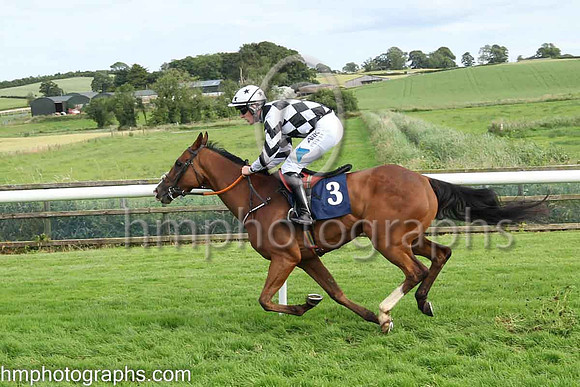 01st Rexem (3 , white, blue diamonds ) Jockey: Mr B W Harvey7 , Trainer: John C McConnell