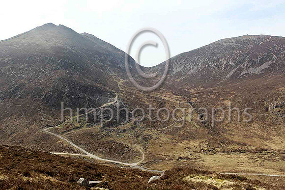 The col between Bearnagh and Meelmore - CU2D4200-e