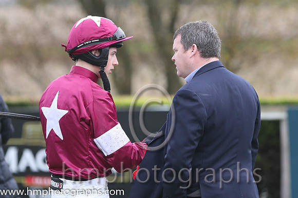 07 Tiger Roll and B J Cooper - PU - 07th (2 ,maroon white star ) Trainer - G Elliott