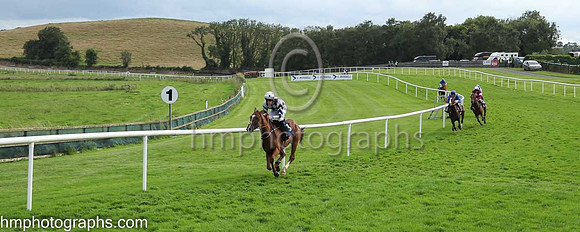 01st Rexem (3 , white, blue diamonds ) Jockey: Mr B W Harvey7 , Trainer: John C McConnell