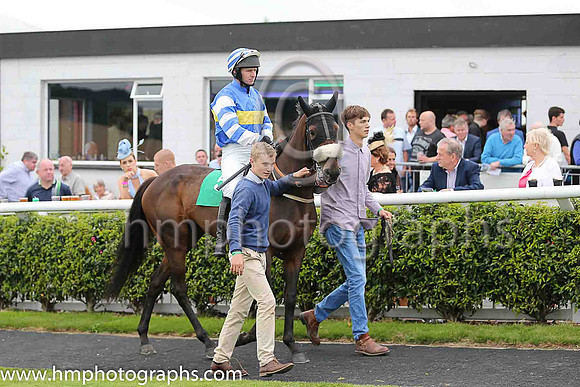 04th Tubeross Well and Mr N McParlan ( 5 , royal blue, yellow hoop ) Trainer - J Larkin , Owner - J B Flanagan