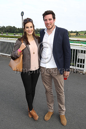 Avril White and Noel Hooke from Annahilt enjoying a day out at Downatrick races