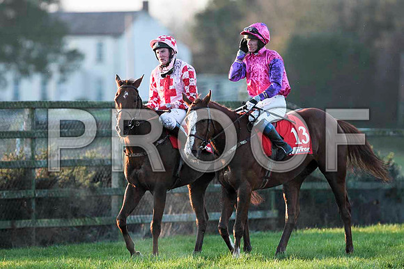 Ask The Farmer - 11th, Jockey Mr W Thompson & Cabra Cruizor 12th - Jockey Mr C S McGuinness - CU2D0021-e2