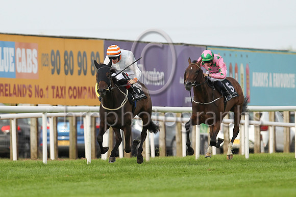 01st Hazy Mehmory (10 , white ) Jockey: C T Keane , Trainer: G M Lyons