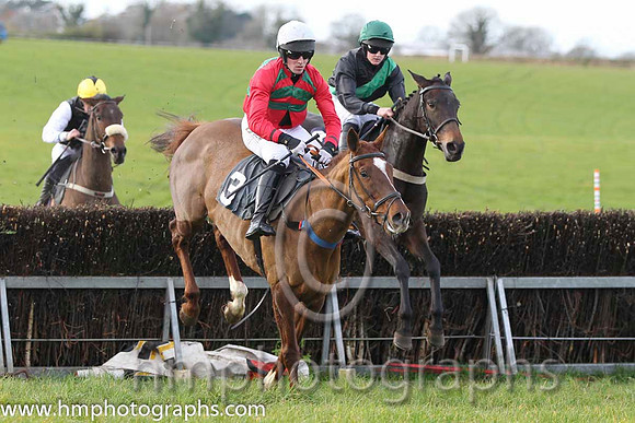 02 Maple Mons & B O'Neill - 2nd (3, red, green chevrons) & 01 Maple Valley Gold & Ms R Blackmore - winner (4, black, green sash ) - FT8E0664-43