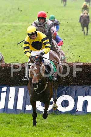 Streamtown - Winner , Jockey Steven Crawford (Red Hat) follows 2nd place Fairwood Massini , Jockey D J Bates - FT8E5365-e2