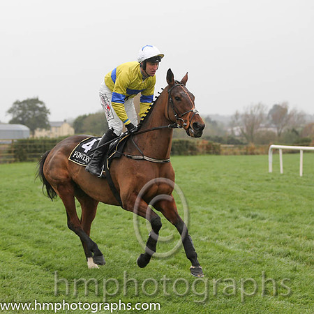 03 Burn and Turn and R M Power - - 03rd (4 ,yellow, royal blue hoop ) Trainer - Mrs J Harrington