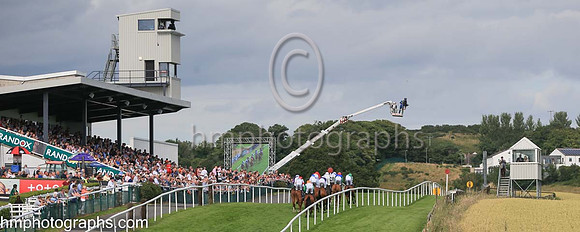 The 5th Race - The Irish Thoroughbred Agency Finding Forever Homes for Ex Racehorses Maiden Hurdle at The Family Fun Raceday at Downpatrick Race Course on Wednesday 13th July 2022.