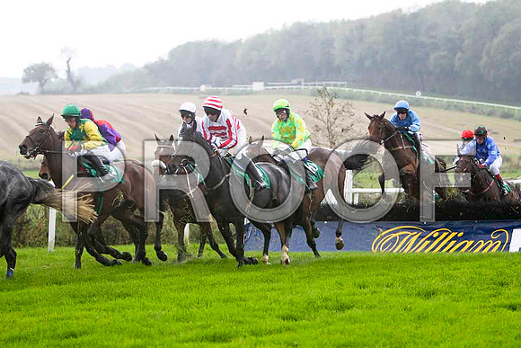 He's A Delight , Winner, Jockey D J Condon leads the group - FT8E5205-e