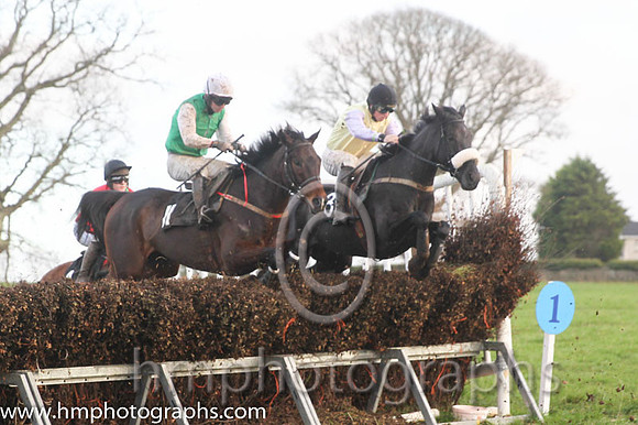 02 SarsFileds Legend and N McParlan - - 02nd (11 ,emerald green. white sleeves ) Trainer - Gary McGill  01 Mister To Mister and J J Codd - - 01st (8 ,primrose , mauve sleeves ) Trainer - Shane Gault