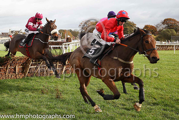 01st Monbeg Notorious and R Walsh ( 4 , maroon, white star ) Trainer - G Elliott , Owner - Gigginstown House Stud