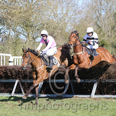 01st Festive Day ( 5 )  Derek O'Connor - Trainer : Norman Lee - black, pink sleeves  03rd Gonal ( 6 )  N Gault - Trainer : John Bryson - black  white hoops