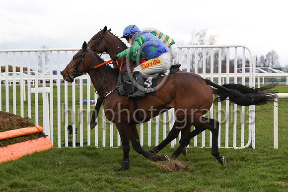 02nd Crossed My Mind and N P Madden ( 3 , orange and green hoops ) Trainer - A L T Moore , Owner - John P McManus