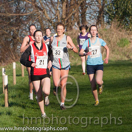 19 Lynn Lyness (21 ) City of Derry AC 00:23:44 &amp; 25 Hannagh Assley (27 ) City of Lisburn AC 00:24:14