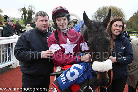 01st Wolfslair and D J Mullins ( 5 , naroon, white star, maroon cap ) Trainer - G Elliott , Owner - Gigginstown House Stud