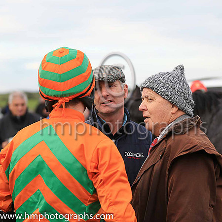 01st VALMY BAIE (FR) and B O'Neill ( 2 , ORANGE; orange sleeves,green chevrons; orange  green hooped cap ) Trainer: D.M. Christie,, Owner : Nicholas, Ray