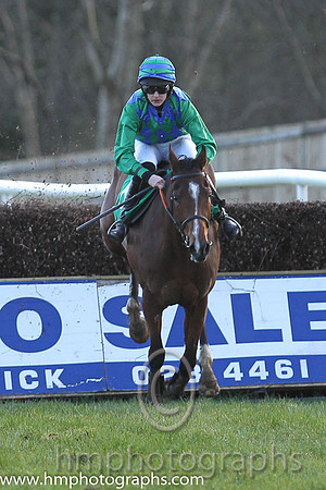 Race 6 5th - Taboo (IRE) (8 ) Jockey: Miss R Blackmore (7) - Trainer: P J Rothwell - green and blue diamonds