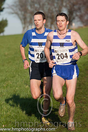1 Brian Campbell (201 ) Willowfield T Harriers 00:36:58  2 Dean Fisher (204 ) Willowfield T Harriers 00:37:09