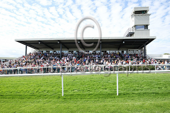 Blue skies and la large crowd at The Family Fun Raceday at Downpatrick Race Course on Wednesday 13th July 2022.