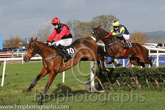 11 Impressive Duke and S A Shortall - - 11th (10 ,black, red hoop ) Trainer - James H Black