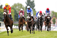 R7 - Bank on Black 3rd, Jockey K Latham, Dawn to Dance 8th, Jockey F M Berry , Kateeva 4th, Jockey V R De souza , Ballydonell Drive 6th, Jockey W M Lordan , Musical Express 7th, Jockey M - FT8E0608-e