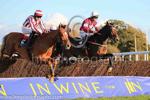 01st Sub Lieutenant and D J Mullins ( 4 , maroon, white star, white cap ) Trainer - H de Bromhead , Owner - Gigginstown House Stud