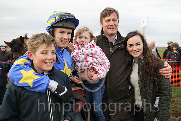 01st HAYLEY BELLE and M J O'Hare ( 6 , ROYAL BLUE,yellow star; royal blue,yellow stars sleeves; royal blue  yellow hooped cap ) Trainer: J.G. Cosgrave,, Owner : Ian W. Moore