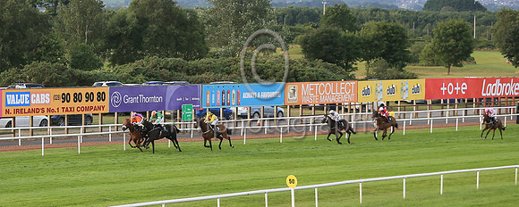 01st Five Zeros (5 , beige ) Jockey: Amy Jo Hayes(2) , Trainer: Nigel Thomas Slevin