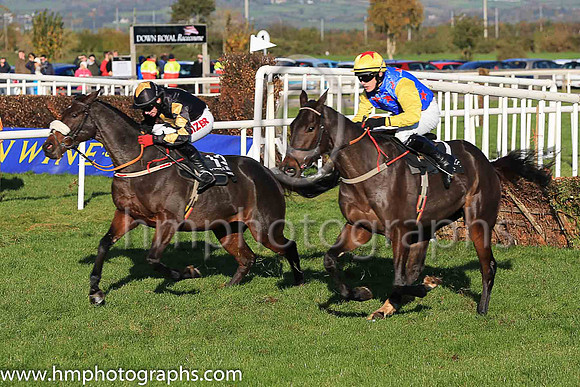 07th Tyrrell?s Succes and P Townend ( 7 , royal blue, red stars ) Trainer - A Stronge , Owner - High Flying Hooves Syndicate