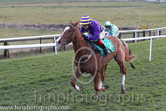 03 Louie The Second &amp; J.P. McKeown - Trainer: Adrian Paul Keatley - Owner: James F.Dunne ( purple, yellow seams )