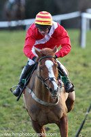 Race 6 4th - Der Kaiser (IRE) (3 ) Jockey: Mr N McParlan (5) - Trainer: Stephen Magee - red,white sash
