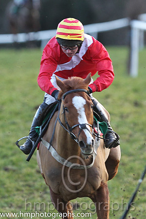 Race 6 4th - Der Kaiser (IRE) (3 ) Jockey: Mr N McParlan (5) - Trainer: Stephen Magee - red,white sash