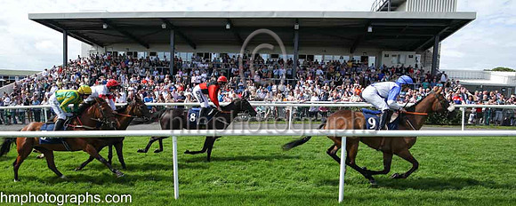 01st Typical Thomas (9 , blue, white diabolo ) Jockey: Peter Smithers7 , Trainer: James Andrew Fahey