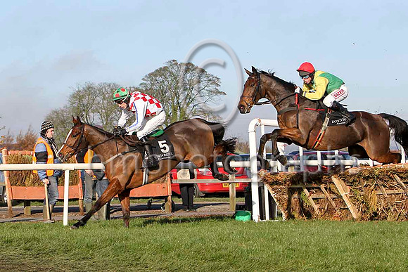 Selection Box - Winner , Jockey - E J O'Connell & Referent 11th , Jockey - A E Lynch- FT8E6867-e