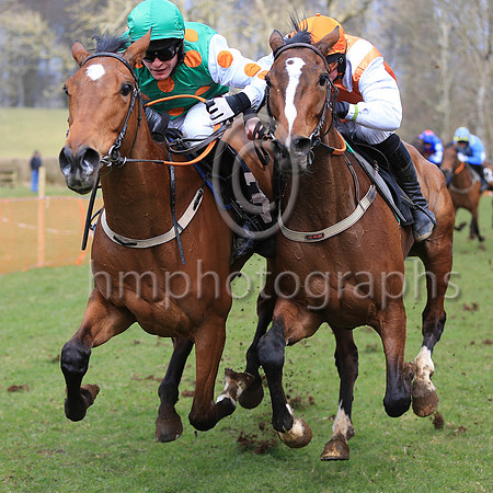 01st TARA WEST (GB) and R James ( 3 , EMERALD GREEN,orange spots; white sleeves,orange spots; emerald green cap ) Trainer: Donnchadh Doyle , Owner : Syndicate Monbeg