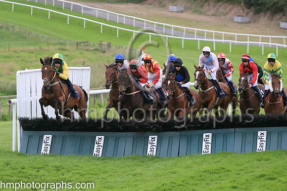 Race 6 - The Silk Plaster NI Handicap Hurdle at The Family Fun Raceday at Downpatrick Race Course on Wednesday 13th July 2022.