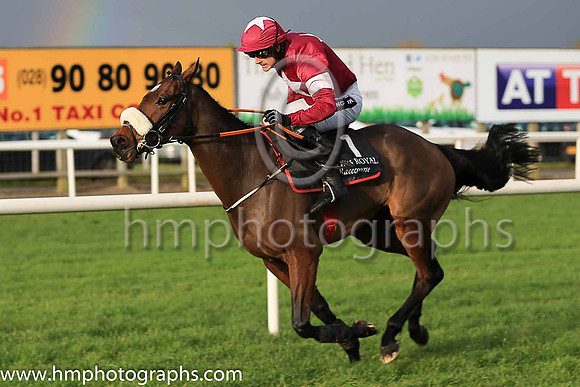 01st A Toi Phil and R Walsh ( 1 , maroon, white star, maroon cap ) Trainer - G Elliott , Owner - Gigginstown House Stud