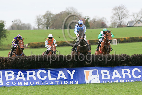 01st LARGY FORCE and B G Crawford ( 22 , EMERALD GREEN,purple star; emerald green sleeves,purple stars; purple cap,emerald green stars ) Trainer: S.R.B. Crawford,, Owner : Martin McGrogan Raymond Scu