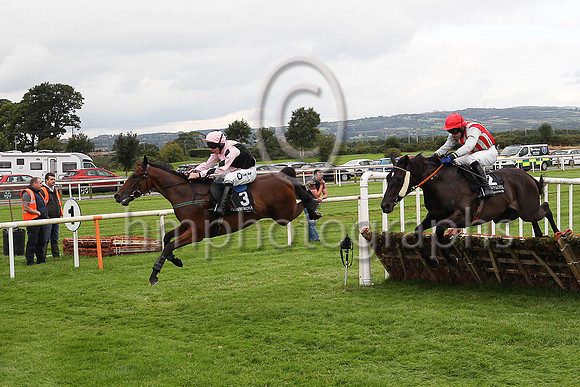 F Dravidand A E Lynch ( 3 , pink and black diabolo ) Trainer - E D Delany , Owner - Mrs Lisa Delany  Patrick Fullam