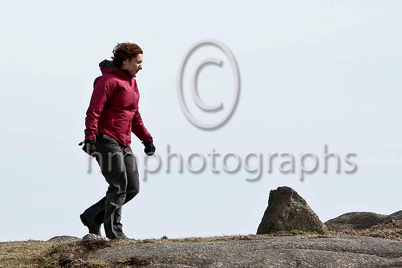 Marshall on summit of Slievenaglogh - FT8E1908-e