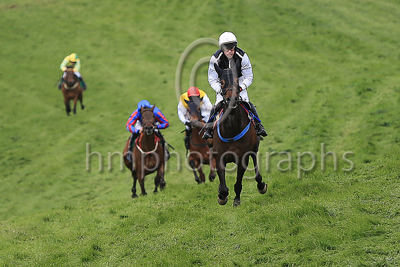 01st MISS BLANCHE (GB) and B O'Neill ( 15 , BLACK,white stars; black  white striped sleeves; black  white striped cap ) Trainer: Mark Michael McNiff , Owner : Albert Casey