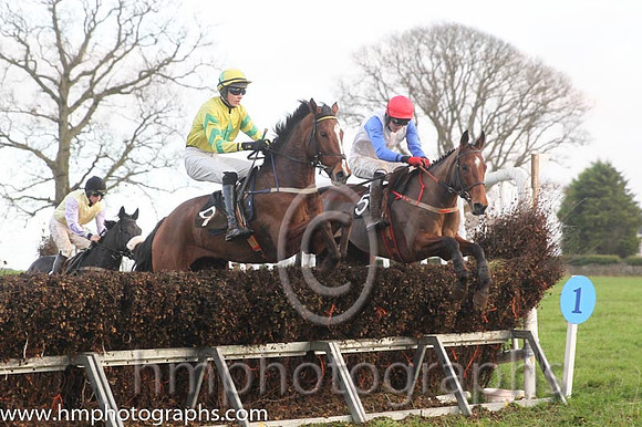 05 Mollies Gent and E Cronin - PU - 05th (9 ,yellow, green star ) Trainer - Sean F Gallagher  06 Cousin Bill and D G Lavery - PU - 06th (5 ,white, red epaulettes ) Trainer - B R Hamilton