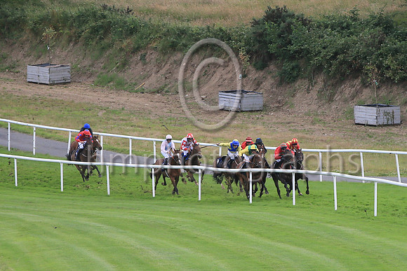 Race 6 - The Silk Plaster NI Handicap Hurdle at The Family Fun Raceday at Downpatrick Race Course on Wednesday 13th July 2022.